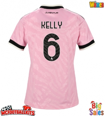 Juventus Lloyd Kelly #6 Replica Away Stadium Shirt for Women 2026-27 Short Sleeve